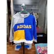 〈零碼特價〉〈110碼 〉愛迪達 adidas 男童童裝 加絨刷毛 大童童裝長袖上衣 兒童運動服飾