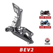 【W!ZH 欣炫】BEV2系列｜GSX-R150/S150 小阿魯 (2017-CY)｜SUZUKI｜腳踏後移 反打套件
