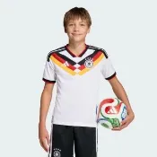 【adidas 愛迪達】世界盃 德國 主場球迷版 短袖球衣  吸濕排汗 童裝 JZ4560
