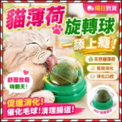 🔥台灣現貨🔥 360°旋轉貓薄荷球 天然貓薄荷球 貓玩具球 貓草球 貓薄荷玩具 貓草玩具 貓咪玩具 貓磨牙玩具