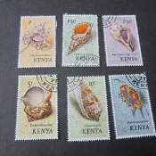 【雲品6】肯尼亞Kenya 1971 Sc 45-50 FU 