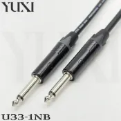 (店+)彩色線 手工製做 吉他導線 6.3mm TS 單音 導線頭 6.5mm麥克風線 雙直頭 公對公 擴大機 音控台