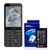 (店+)【NOKIA】215 4G 2024 【資安版】全配 共兩顆電池+萬用電池充+旅充 2.8吋 無照相手機 科技廠機 軍人機