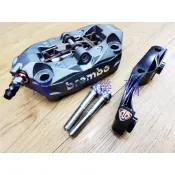 BREMBO AK550輻射卡鉗+卡鉗座+螺絲組 OZS 125 ES150 STR 300 250 AEON 宏佳騰