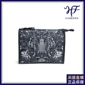 【HF】英國代購 Harrods正品 2026新款 哈洛德百貨 布朗普頓騎士團印花拉鍊手拿包 拉鍊化妝包 萬用收納零錢包