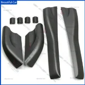 HYUNDAI 現代 TUCSON 2004-2008 行李架蓋車頂架端蓋的黑色車頂架導軌末端保護蓋外殼蓋 (8件/套)