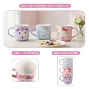 小禮堂 Sanrio 三麗鷗 陶瓷馬克杯 400ml (達摩款) Kitty 酷洛米 大耳狗