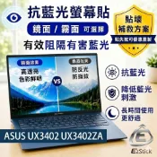 【Ezstick】ASUS UX3402 UX3402ZA 防藍光螢幕貼｜鏡面/霧面可選｜筆電螢幕保護貼