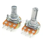 WH148單/雙聯電位器B 1K/5K/10K/20K/50K/100K/500K/1M可調