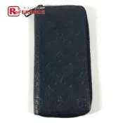 【DOKODEMO】LOUIS VUITTONRFIC Monogram 壓紋 Zippy 皮夾直式長版皮夾
