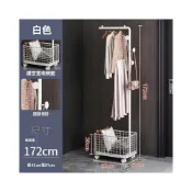 (店+)簡約衣帽架 客廳家用室內衣服收納晾衣架 簡易臥室落地掛衣架晾衣桿