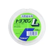 【RONIN 獵漁人】TORAY Fluorocarbon 100M 漁業用碳纖線 #4.0 船釣用線 碳纖線 卡夢線