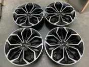 【台灣輪胎王】中古 FORD MK4原廠圈 18吋 5X108 8J ET55 中心孔63.4 黑車面