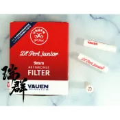 【瑞群煙具】台灣現貨附發票火速發貨 華雲VAUEN活性炭濾芯40入 9mm濾芯 煙斗濾芯濾嘴濾芯