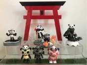 早期老物-PANDA-Z無敵鐵金剛、熊貓、貓熊鐵金剛、場景組、扭蛋、轉蛋、盒玩 (現貨-完成品)