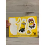 二手正版部分使用 麥當勞 小小兵貼紙 / 小黃人 Minions 小小兵 神偷奶爸 Despicable Me
