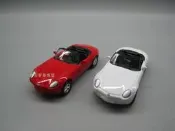 【新祥】WELLY 威力 1/60 合金小汽車 寶馬Z8 白 紅 回力 合金 模型