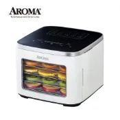 【全聯線上購】【AROMA】美國 AROMA 五層溫控乾果機 果乾機 食物乾燥機 烘乾機 附彩色食譜(AFD-350U)