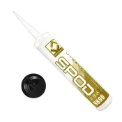 【工具王】亮黑 玻璃膠 美縫劑 亮面矽利康 接縫劑 630-SLCSB(磁磚填縫 耐候矽利康 速力康 填縫劑 密封膠)