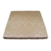 【宜欣居傢飾】金鑽-精緻防潑水緹花坐墊-米/金-2入-55*55*5cm(高密度惰性泡棉/台灣製*YX10433-2S)