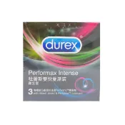 【蝦皮直營】DUREX杜蕾斯 雙悅愛潮裝保險套 3入/盒 安全套 衛生套 避孕套 超薄裝 潤滑裝