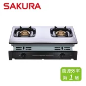 SAKURA 櫻花 二口嵌入式瓦斯爐 G6201S(NG1)