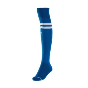 MIZUNO 少年足球襪 藍 運動長襪 台灣製 毛巾底 2雙入 P2TXBA0222 【樂買網】