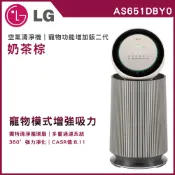 【全聯線上購】【LG 樂金】PuriCare™ 360°空氣清淨機｜寵物功能增加版二代｜建議適用19坪(單層)(AS651DBY0)