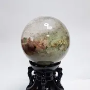 天然水晶 幽靈水晶球 異象水晶 紅幽靈 綠幽靈 WB002