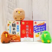 COSTCO 台灣 義美 厚絲絨奶茶 低糖豆奶 糙米奶 豆奶 豆漿 米漿 奶茶 減糖 低糖 蛋白質 糙米 250毫升