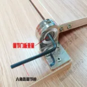 🔥台灣優選🔥木工可調鉸鏈隨意停支撐360度機械鋼珠軸承旋轉合頁可緩衝氣壓桿