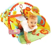 玟玟 (WINWIN) 婦嬰用品百貨名店 kids II-Bright Starts - KI09219 豪華多功能遊戲墊 - 森林家族 ~ 提供無限的遊戲與歡樂