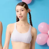 嬪婷-學生系列-Q萌牛奶 AA70-85罩杯第二階段內衣(夢幻紫) BB1602L6