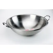 免運【台灣製造 營業用】合友 婦品牌 SUS304白鐵雙耳炒鍋 大鼎 18-8不鏽鋼鍋 辦桌炒菜鍋 油炸鍋 地瓜球擺攤
