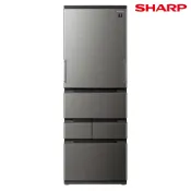 SHARP夏普 457公升1級變頻左右開任意門自動除菌冰箱(尊爵灰/典雅白) SJ-PW46KT