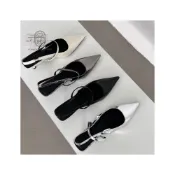 (店+)【DONGCHICHI BOTIQUE】超好穿✨3D立體鞋墊 🔥尖頭跟鞋 拌帶 軟皮 跟鞋 高跟鞋 尖頭鞋 G083