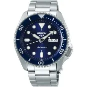 【SEIKO 精工】5 Sports 系列潮藍機械錶(4R36-07G0B/SRPD51K1) 七夕 送禮自用