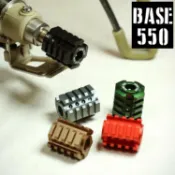 台北山水戶外用品專門店 BASE 550 Rail Knob 戰術魚骨旋鈕 B02 (適用Soto ST-310/340)