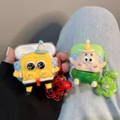 海綿寶寶 派大星 情侶款 適用AirPods Pro3 4代 Pro2保護套 3代 2代蘋果 耳機殼 藍芽耳機套 防摔殼