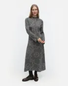 【Marimekko】SH WILLAT PIIRTO UNIKKO 印花羊毛洋裝
