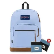 【JANSPORT】RIGHT PACK 校園系列後背包(繡球花藍)