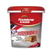 (店+)【虹牌】水性封油煙底漆 1公升裝  專治佛堂、水漬 燻黃牆面 綁底不吐黃 附著力優良