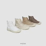 PALLADIUM PAMPA HI ZIP ORGANIC 經典 拉鍊款 潮流 帆布 軍靴 男女鞋【79101】