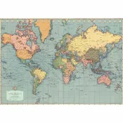 義大利 IFI 海報 世界地圖
