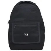 Y-3 CL BP 品牌字母Y-3 Logo山本耀司經典後背包(黑色/IY4063)