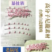 「暴扯族」老鼠尾.筏竿尾.現成品.尼龍老鼠尾頭段