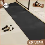可客製大尺寸+白底 日式簡約廚房地墊 矽藻土地墊 防滑 吸水防油 珪藻土軟地墊 腳踏墊 硅藻土地墊 浴室地墊 長條地墊