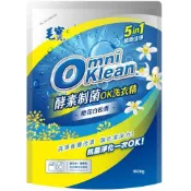 來易購 毛寶 Omniklean 酵素制菌洗衣精 補充包 橙花白松香 1800g