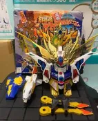 元祖SD GUNDAM 98 四代目頑駄無大將軍 SD戰國傳 天下統一編 稀有逸品 (有盒無書8成新)