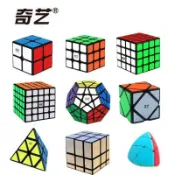 ✨限時殺價/桃園發貨✨正版奇藝碳纖維魔方23二階三階四階五階魔方益智魔方玩具套裝組合ins風韓國✨免運✨